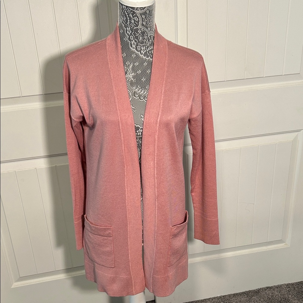 Pink Rose Women's Pink Cardigan Sweater M